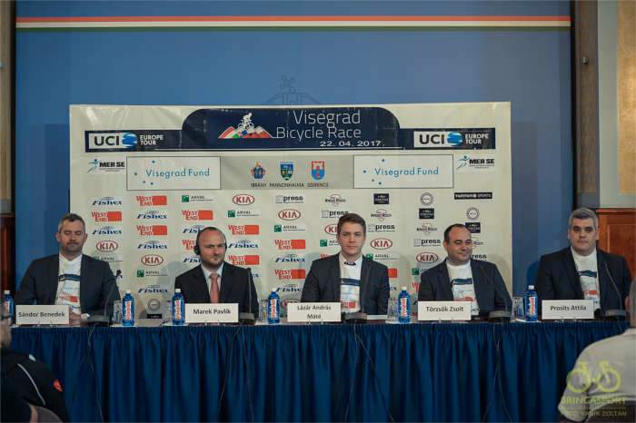 V4 Kerékpárverseny sajtótájékoztató 2017 (Fotó: Vanik Zoltán)